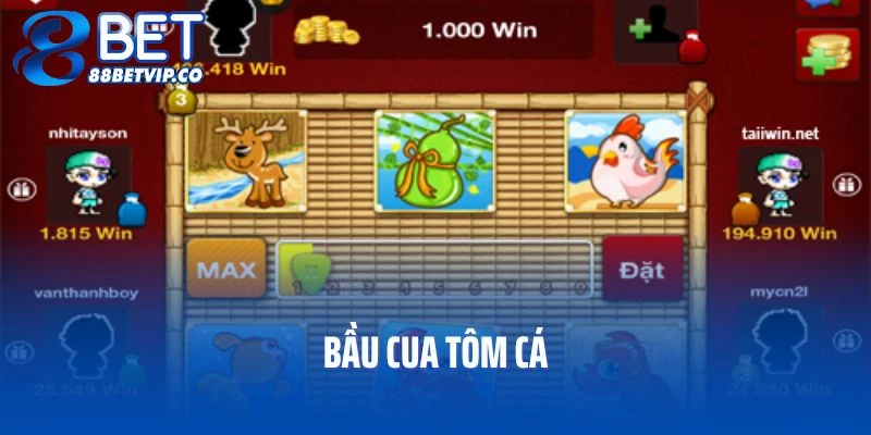Bầu Cua Tôm Cá - Game Giải Trí Đẳng Cấp Hàng Đầu Tại 88BET